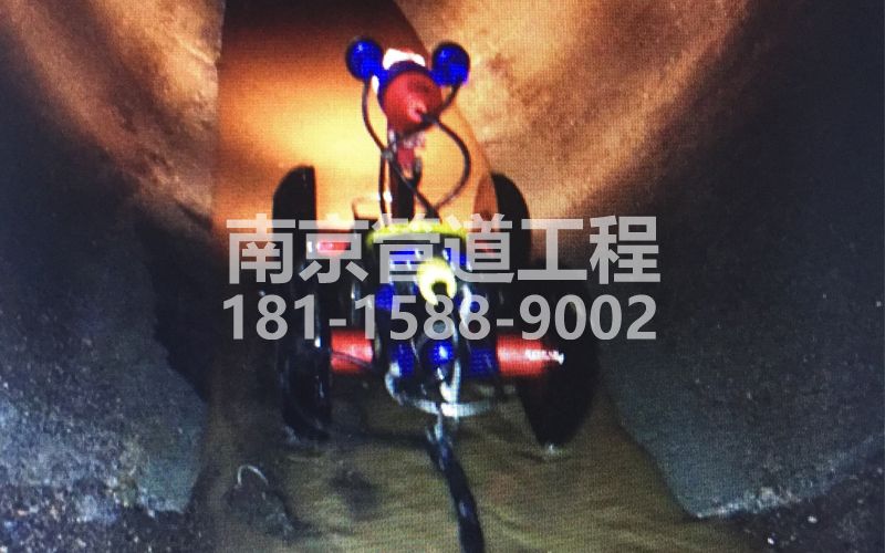 石化村管道机器人检测