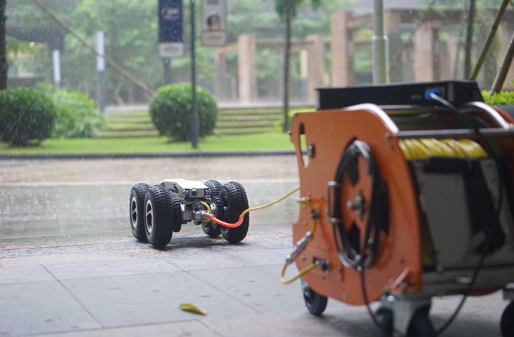 石化村管道检测机器人