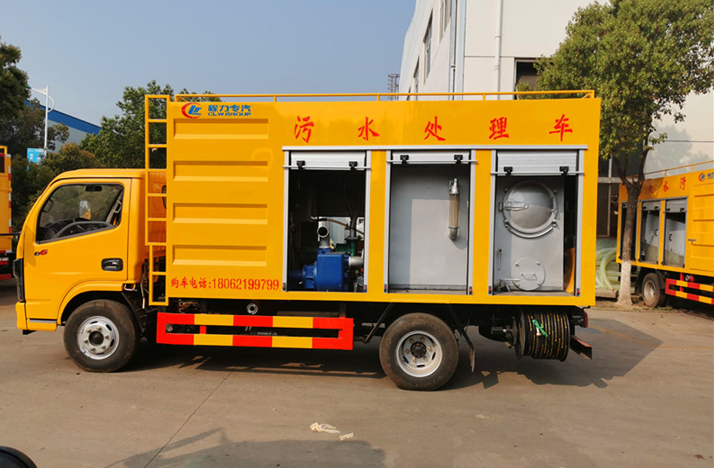 石化村污水分离车